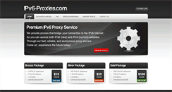 Desktop Screenshot of ipv6proxies.com